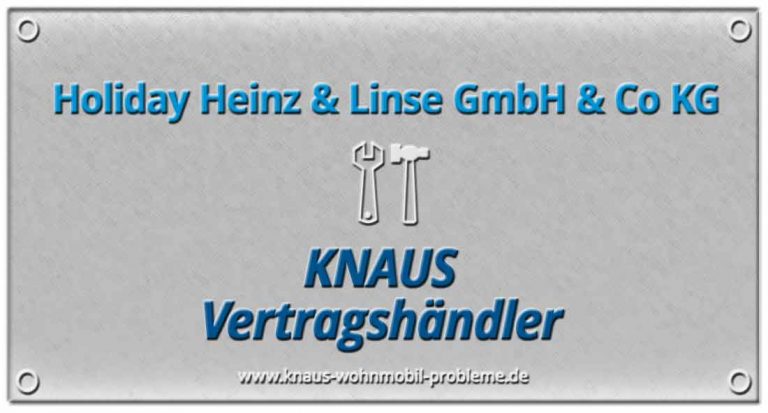 Holiday Heinz und Linse - Knaus Händler