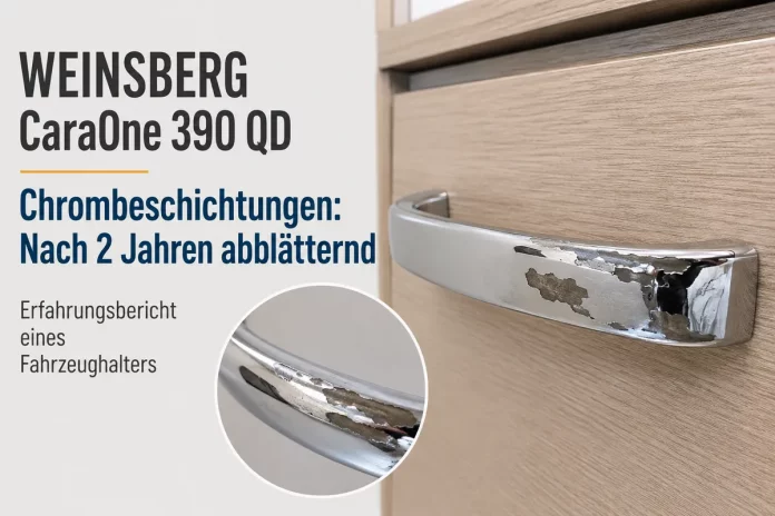 Weinsberg CaraOne 390 QD - Chrombeschichtungen Weinsberg CaraOne 390 QD - Chrombeschichtungen